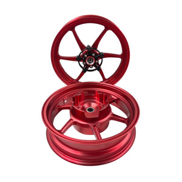 Custom motorcycle wheel set - Image 2