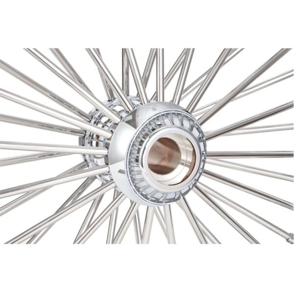 Chrome motorcycle wheel - Image 4