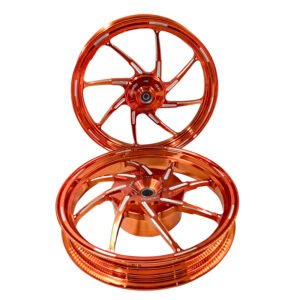 Rear motorcycle rim