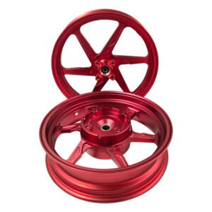 Custom motorcycle wheel
