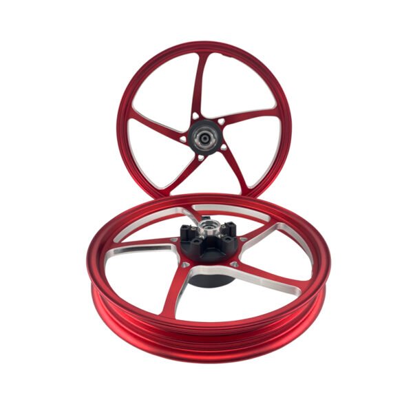 Aluminum motorcycle wheel - Image 2